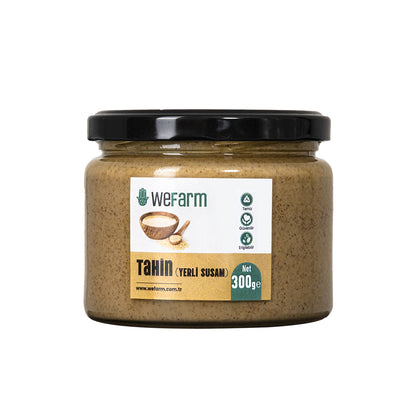 WeFarm Yoğun Tahin (Ata Tohumu Susam/Ekstra Kepekli) 300 gr