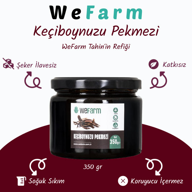 WeFarm Keçiboynuzu Pekmezi (Soğuk Sıkım) 350 gr